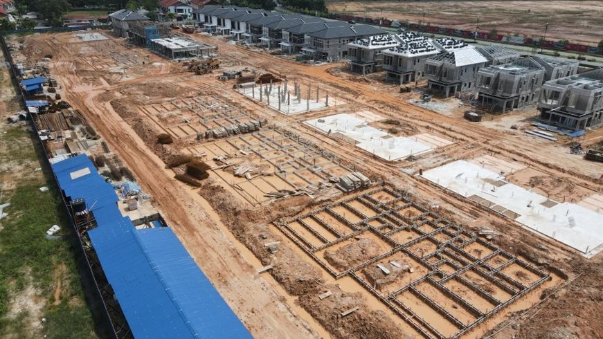     Ambrosia II as at 8/1/2025 - The foundation of the said building are in progress.