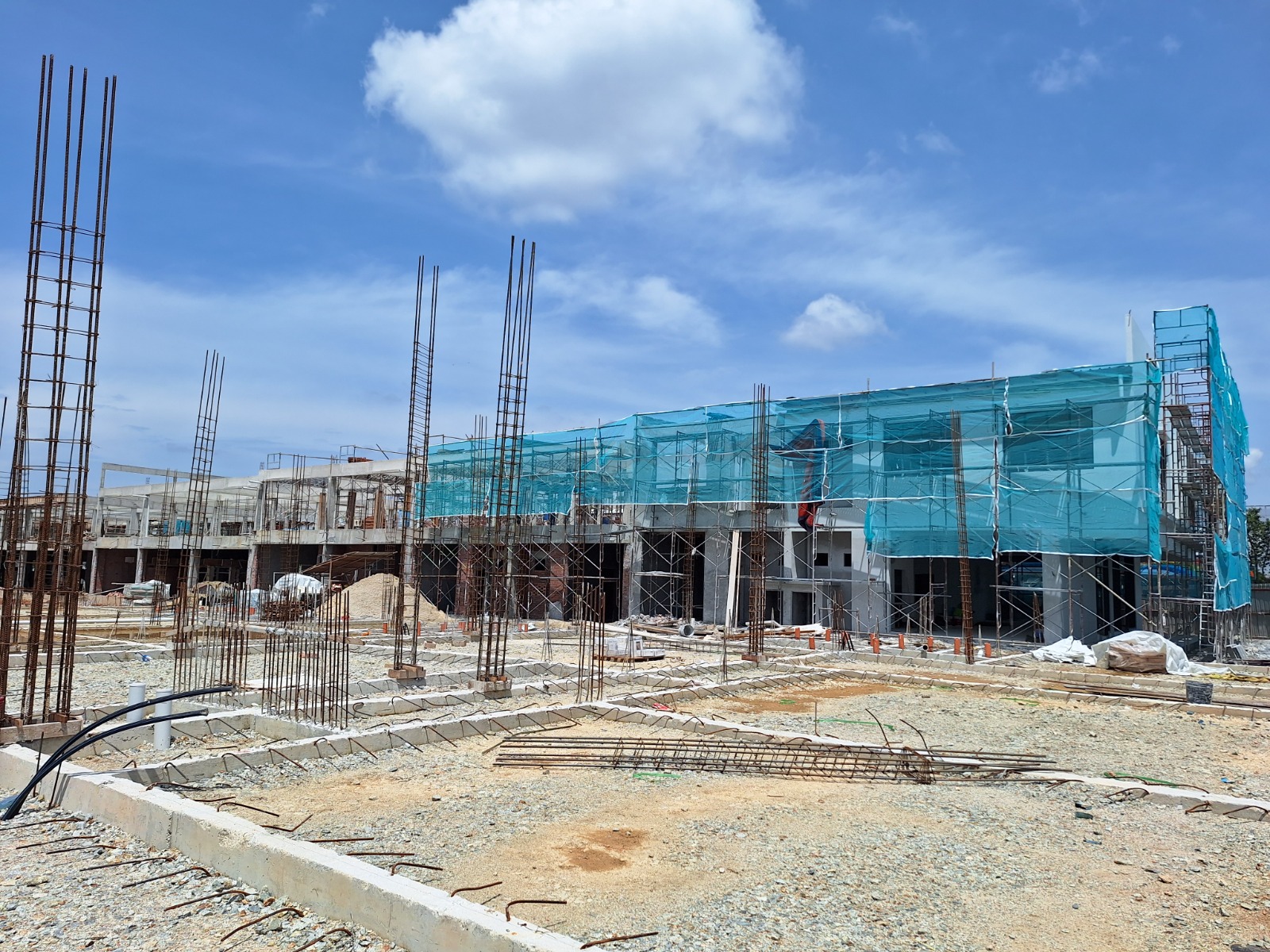 Site progress as of 10/05/2025.