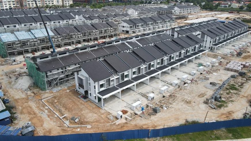  Laelia III as at 8/1/2025 - The structural framework, wall, including the roofing of the said Building are in progress.