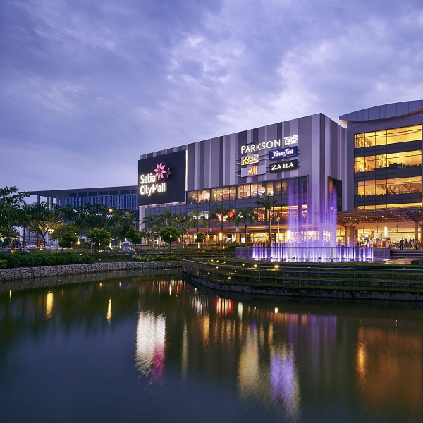 Next to Setia City Mall