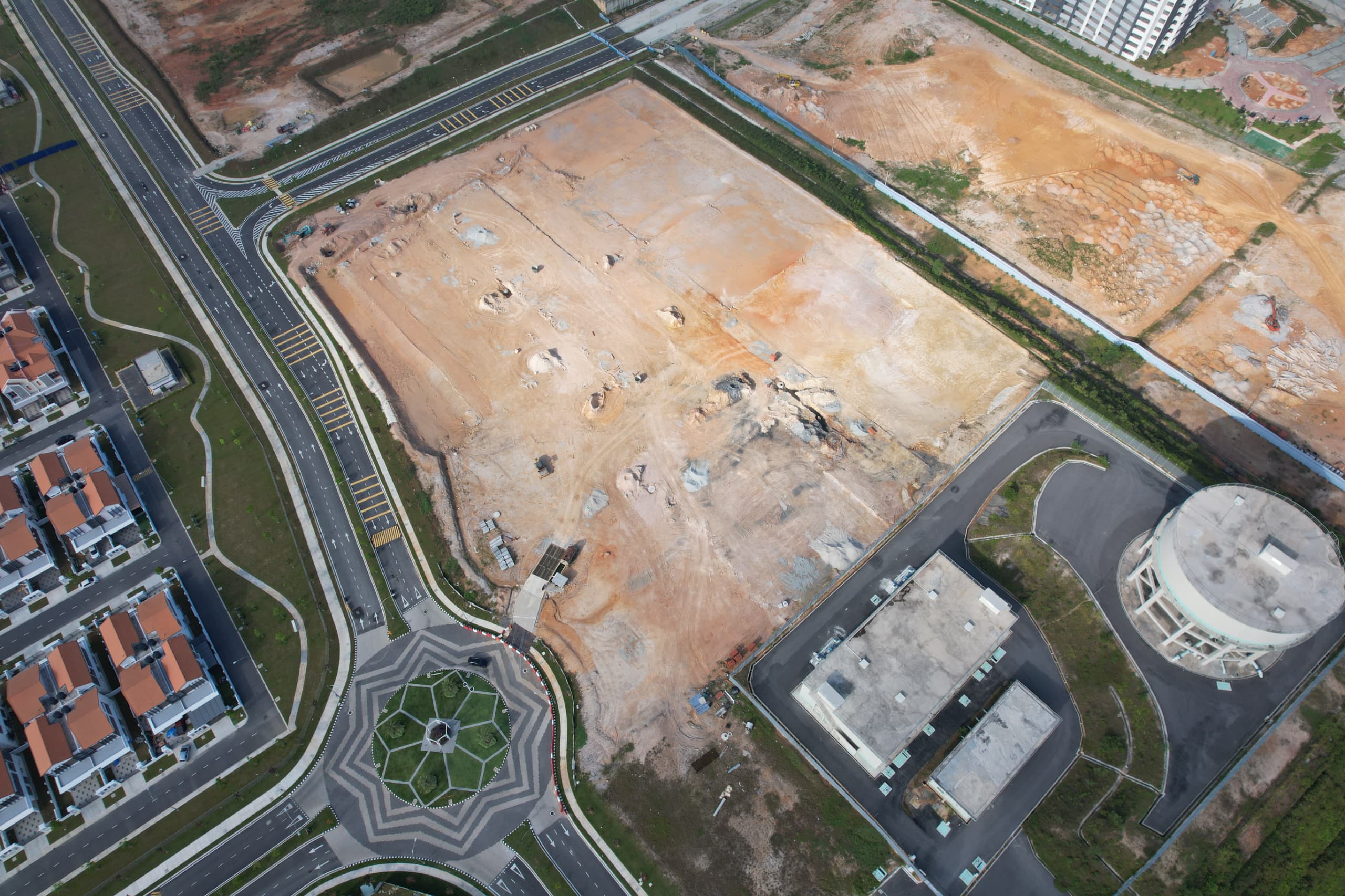 The foundation of the said building as at 01.05.2025.