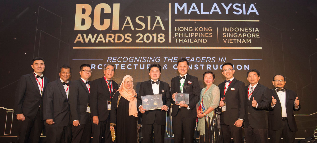 S P Setia Honoured at BCI Asia’s Top Ten Awards 2018 for The Eighth Time